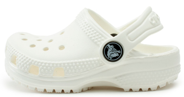 Crocs Kids Classic Clogs - White - C10 206990-100-C10