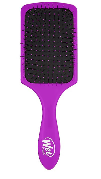 Wet Brush Paddle Detangler Hair Brush - Purple BWR831PURP