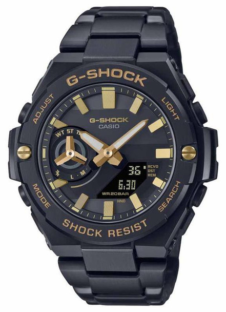 Casio G-Shock G-STEEL GST-B500 Series Bluetooth Solar Mens Watch GSTB500BD-1A9