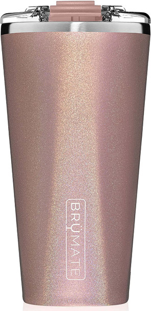 Brumate Imperial Pint 20oz Tumbler - Glitter Rose Gold IP20GRG