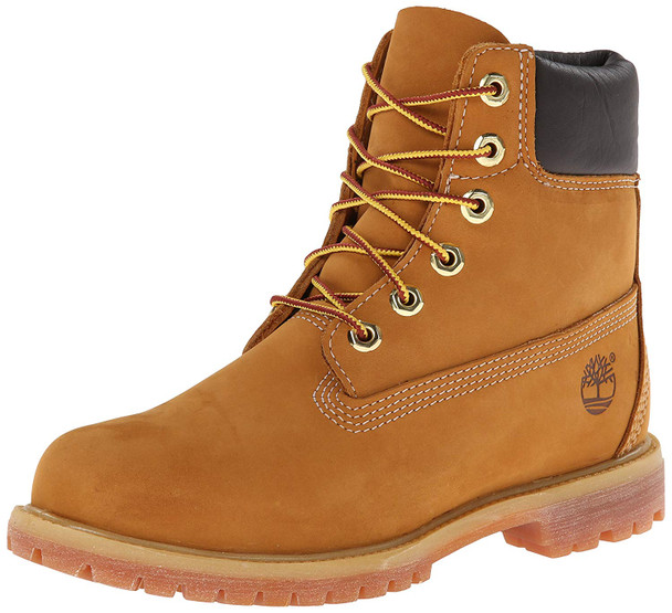 Timberland Womens 6-Inch Premium Boot - Wheat - 8.5 W US 10361-WHEAT-NUBUCK-8.5W