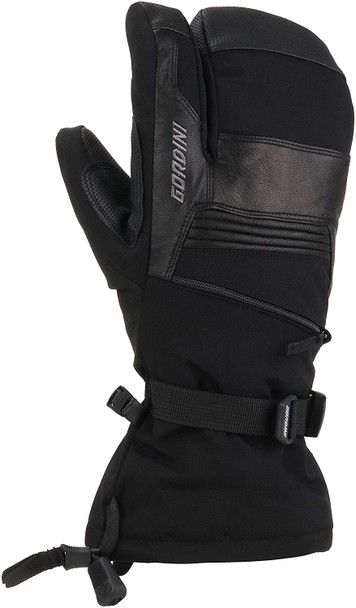 Gordini Mens Gore-tex Storm Trooper Three Finger Waterproof Mittens Gloves - Black - Small 4M1071-B-S