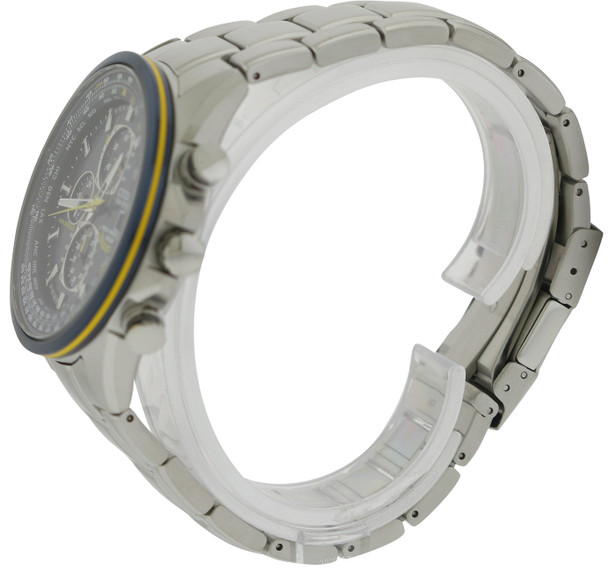 Citizen Eco-Drive Blue Angels Chronograph Atomic Mens Watch AT8020-54L
