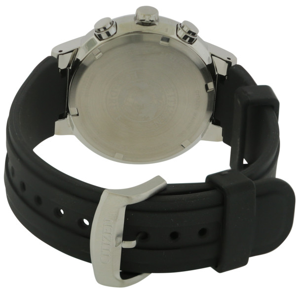 Citizen Eco-Drive Paradex Leather Chronograph Mens Watch AT2400-05A