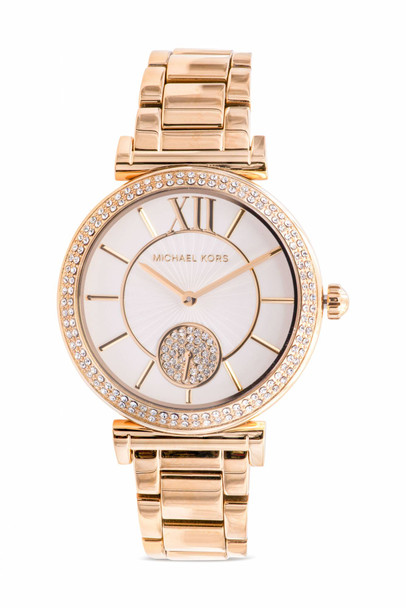 Michael Kors Mini Abbey Gold-Tone Ladies Watch MK4615