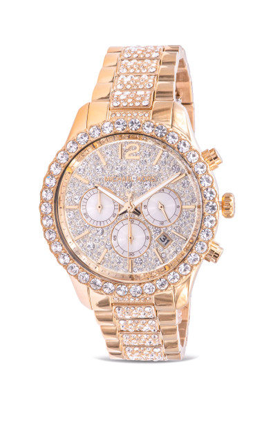 Michael Kors Layton Chronograph Gold-Tone Ladies Watch MK6977
