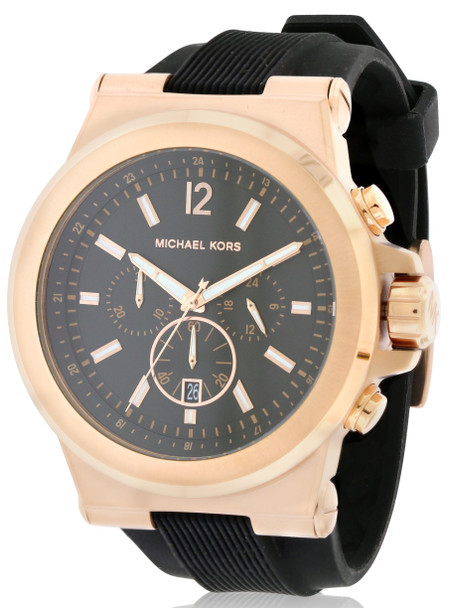 Michael Kors Chronograph   Silicone Mens Watch MK8184