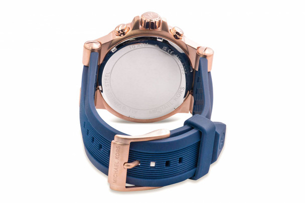 Michael Kors Dylan Chronograph Silicone Mens Watch MK8295 - Jacob