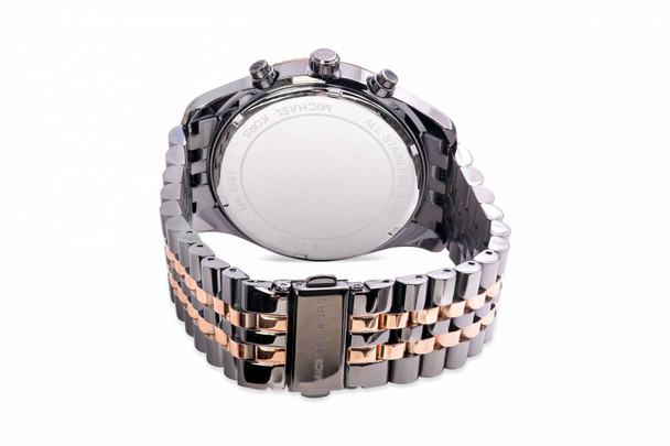 Michael Kors Lexington Chronograph Two-Tone Mens Watch MK8561