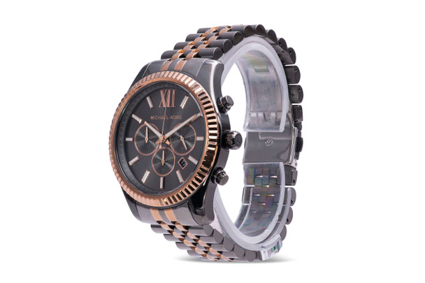 Michael Kors Lexington Chronograph Two-Tone Mens Watch MK8561
