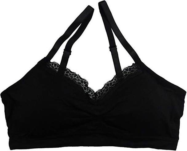 Coobie Seamless V-Neck With Lace Bra