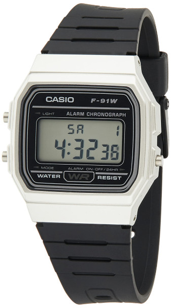 Casio Silver/Black Digital Mens Watch F-91WM-3ADF F-91WM-7ADF