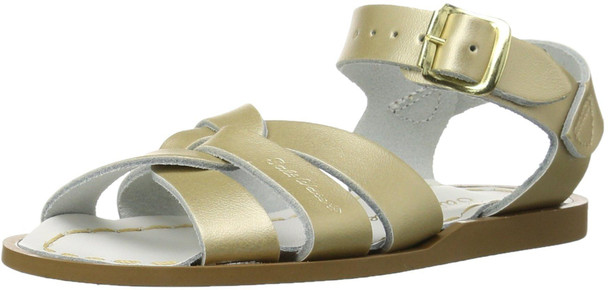 Salt Water Sandals by Hoy Shoe Original Sandal - Gold - Little Kid 3  - 820-GOLD-Y3 Salt Water Sandals by Hoy Shoe Original Sandal - Gold - Little Kid 3  - 820-GOLD-Y3