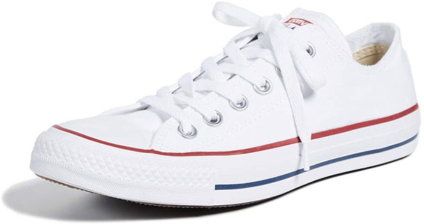 Converse Unisex Chuck Taylor All Star Low Top Sneakers - Optical White - 10 Men/12 Women M7652-10M-12W