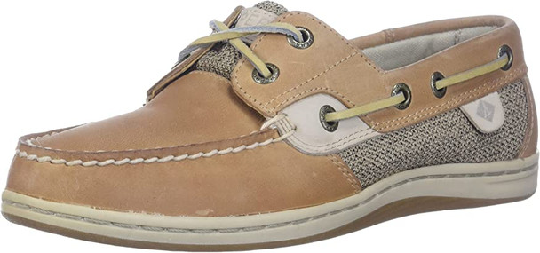 Sperry Womens Koifish Boat Shoe - Linen/Oat