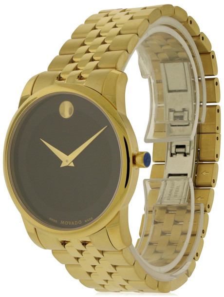 Movado Museum Classic Gold-Tone Mens Watch 0606997