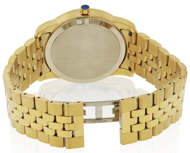 Movado Museum Classic Gold-Tone Mens Watch 0606997