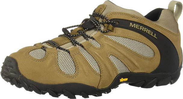 Merrell Mens Chameleon 8 Stretch Hiking Shoes - Kangaroo