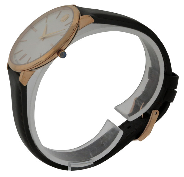 Movado Ultra Slim Leather Ladies Watch 0607093