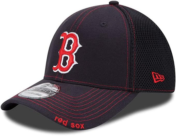 New Era MLB Boston Red Sox Neo Fitted Baseball Cap - Navy