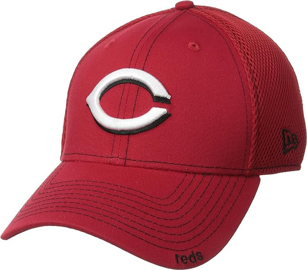 New Era MLB Cincinnati Reds Neo Fitted Baseball Cap - Scarlet