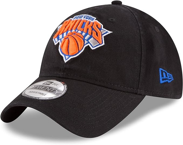 New Era 9Twenty NBA NY Knicks Core Classic Cap - Adjustable - Black 11416740