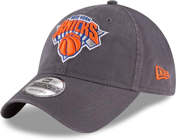 New Era 9Twenty NBA NY Knicks Core Classic Cap - Adjustable - Gray 11416742