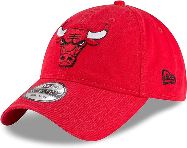 New Era 9Twenty NBA Chicago Bulls Core Classic Cap - Adjustable - Red 11416811