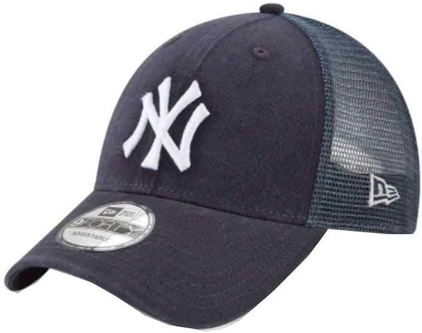 New Era 9Forty MLB NY Yankees Trucker Mesh Cap - Adjustable - Navy Blue 11591198