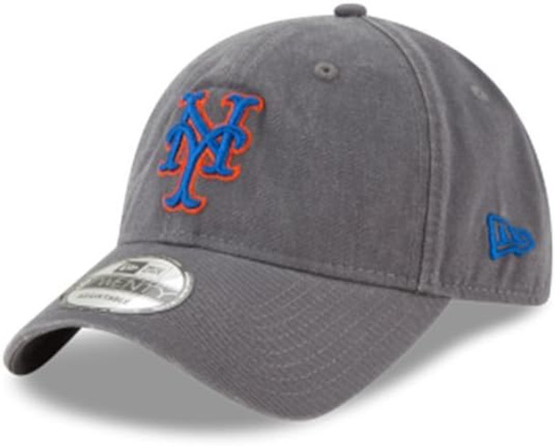 New Era 9Twenty MLB NY Mets Core Classic Cap - Adjustable - Graphite 11591581