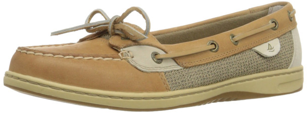 Sperry Top-Sider Womens Angelfish Shoe - Linen/Oat - 8 9102047-8