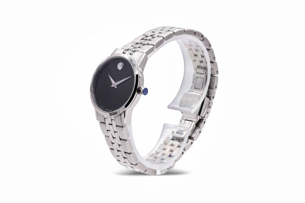Movado Museum Classic Stainless Steel Ladies Watch 0607397