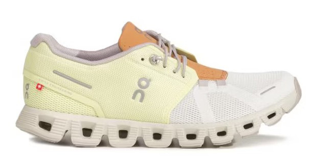 On Running Womens Cloud 5 Running Shoe - Hay Ice - 8 59.98362-8