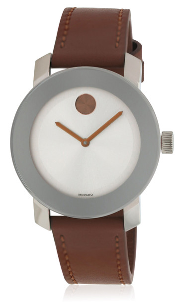 Movado Bold Leather Ladies Watch 3600379