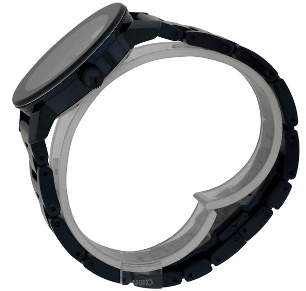 Movado Bold Blue Stainless Steel Unisex Watch 3600388