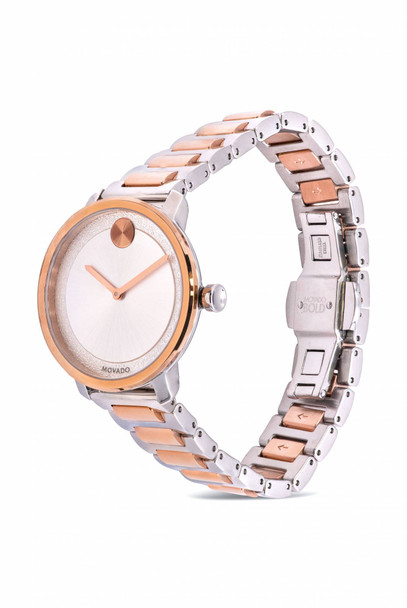 Movado Bold Two-Tone Ladies Watch 3600504