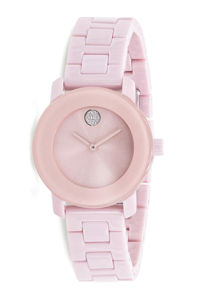 Movado Bold Pink Ceramic  Ladies Watch 3600615