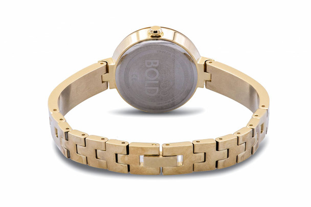 Movado Bold Gold-Tone Bangle Ladies Watch 3600627