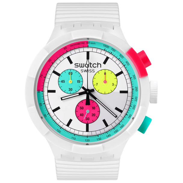 Swatch Neon Mens Watch SBO6W100