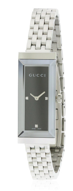 Gucci G-Frame Diamond Dial Bracelet Watch YA127504