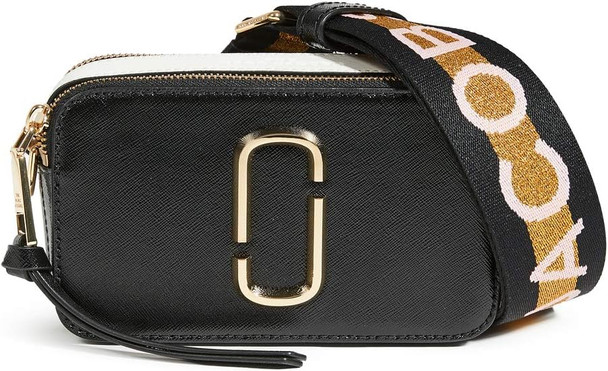 Marc Jacobs The Snapshot Small Camera Bag - New Black Multi M0014146-003
