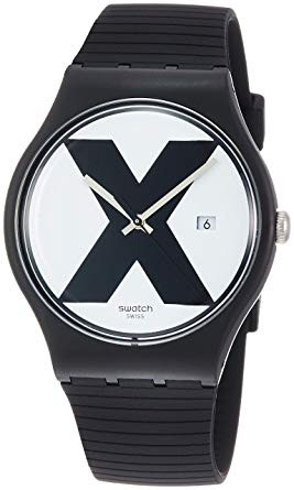 Swatch XX-RATED BLACK Unisex Watch SUOB402 - Jacob Time Inc