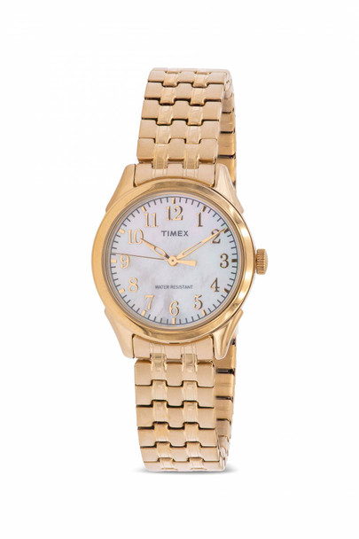 Timex Briarwood Gold-Tone Expansion Ladies Watch TW2R48500