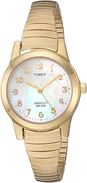 Timex Essex Avenue Gold-Tone Expansion Ladies Watch TW2R63500