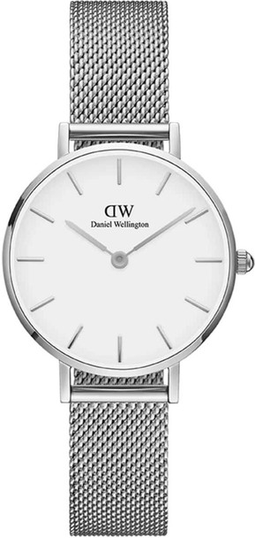 Daniel Wellington Petite Sterling Eggshell White Silver Ladies Watch DW00100220