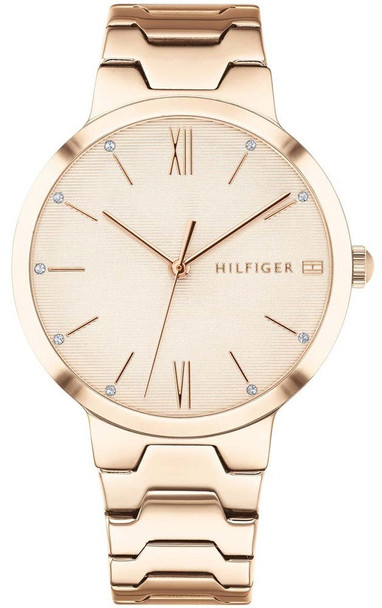 Tommy Hilfiger Rose Gold-Tone Monochrome Ladies Watch 1781959