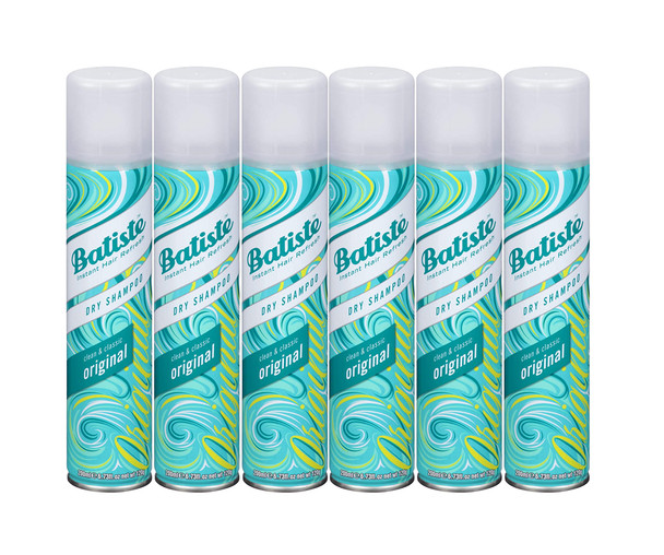 Batiste Dry Shampoo Original 6 Pack 20.19 FL Ounce BATISTE-ORIGINAL-6PK