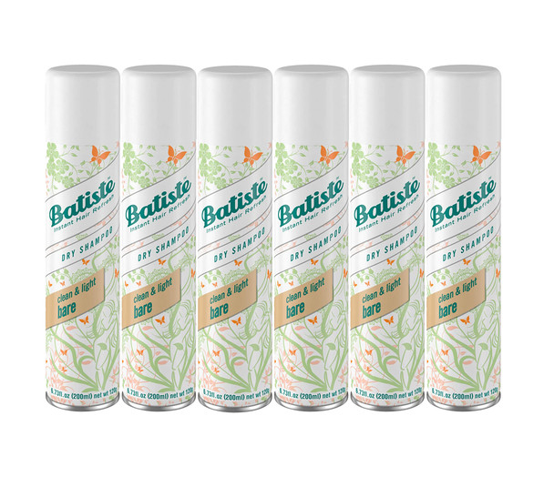 Batiste Dry Shampoo Bare Fragrance 6.73 FL Ounce (pack of 6) BATISTE-BARE-6PK