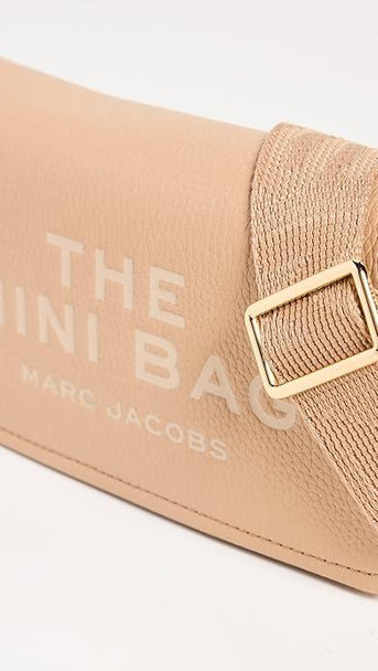 Marc Jacobs The Leather Mini Crossbody Bag - Camel 2S4SMN080S02-230