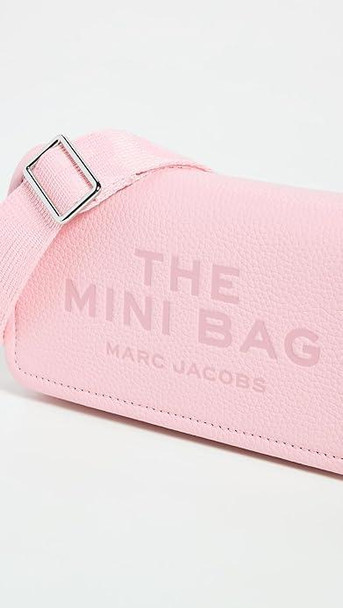 Marc Jacobs The Leather Mini Crossbody Bag - Ribbon Pink 2S4SMN080S02-669